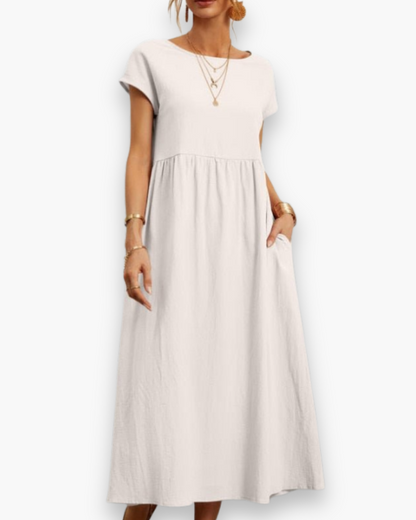 Julika - Robe Longue pour Femmes – Légère & Élégante