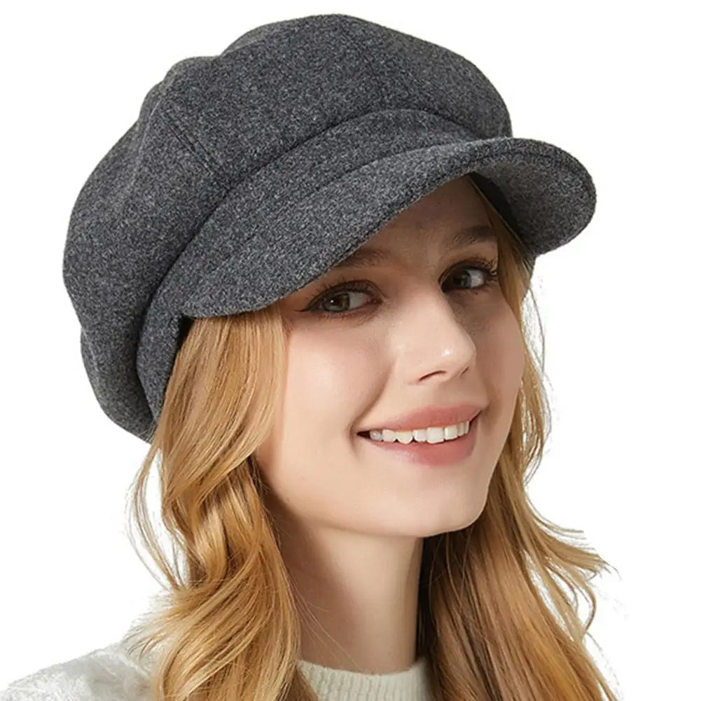 Camille Retro Wool Beret Caliboot