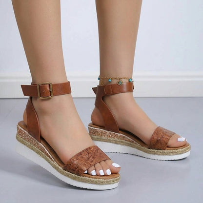 Adjustable Wedge Sandals for Women – Stylish & Comfortable Wedge Heels Caliboot