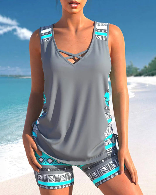 Hedda - Tankini Imprimé pour Femmes – Léger & Confortable