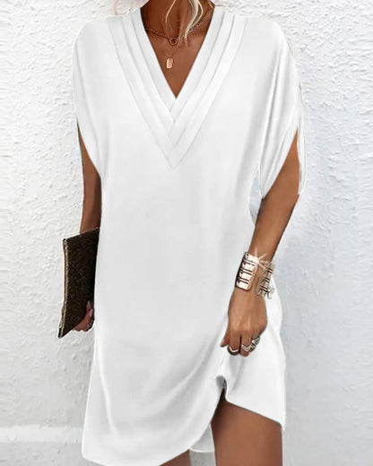 Maëva – Robe Élégante pour Femmes – Fendue & Sophistiquée