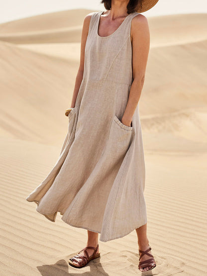 Annalisse - Robe en Coton pour Femmes – Décontractée & Pratique