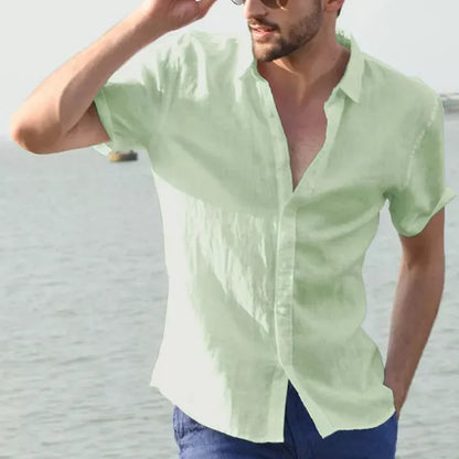 Loïc – Chemise Coupe Relaxée pour Hommes – Décontractée & Stylée