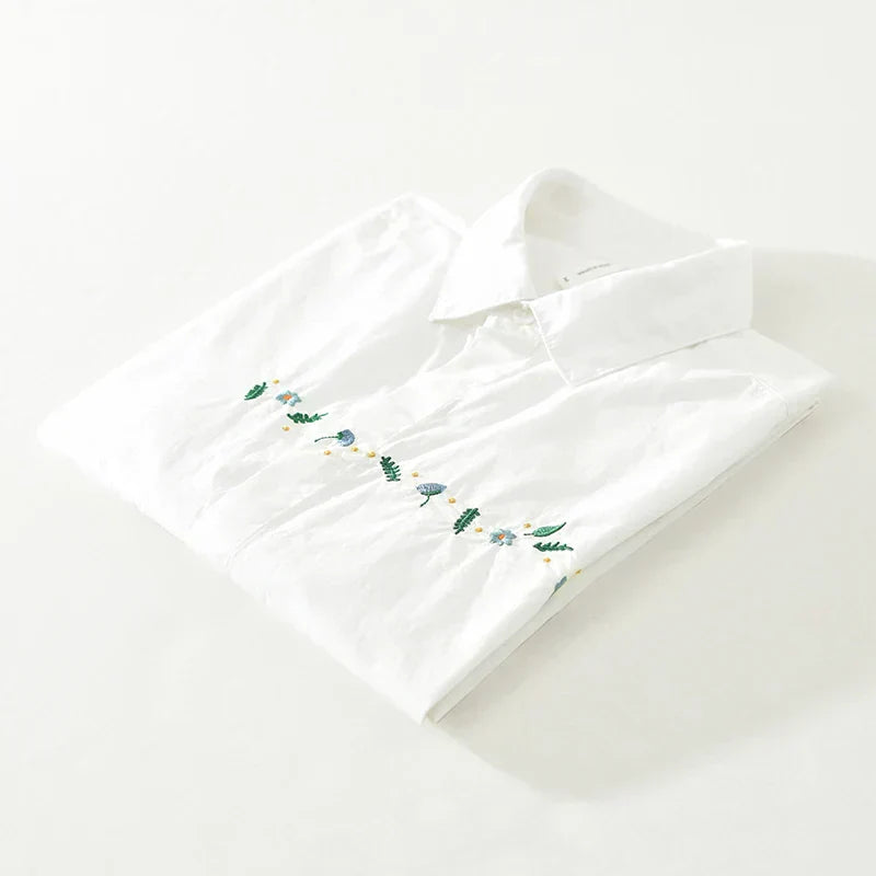 Alman -  Chemise Brodée Élégante pour Hommes – Raffinée & Tendance