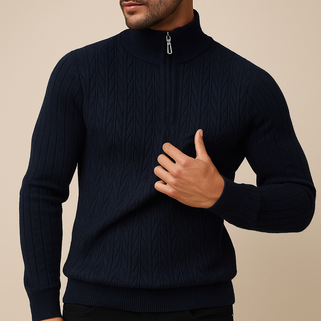 Valerio Quarter-Zip Sweater Caliboot