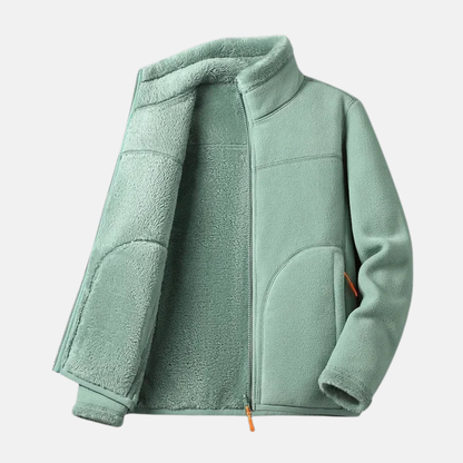 Regular Fit Lined Zip Jacket for Women – Cozy & Functional Design Caliboot