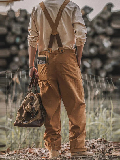 Unisex overall made from vintage-style canvas Caliboot