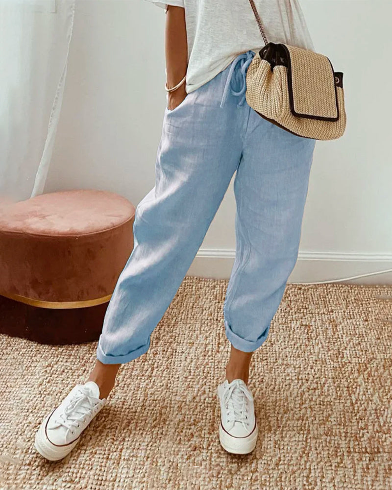 Céleste – Pantalon en pour Femmes – Léger & Élégant