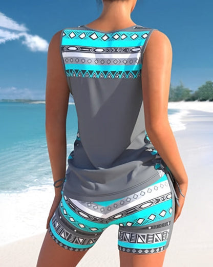 Hedda - Tankini Imprimé pour Femmes – Léger & Confortable