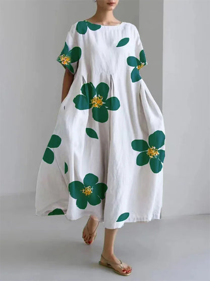 Nahia – Robe Décontractée pour Femmes – Confortable & Colorée