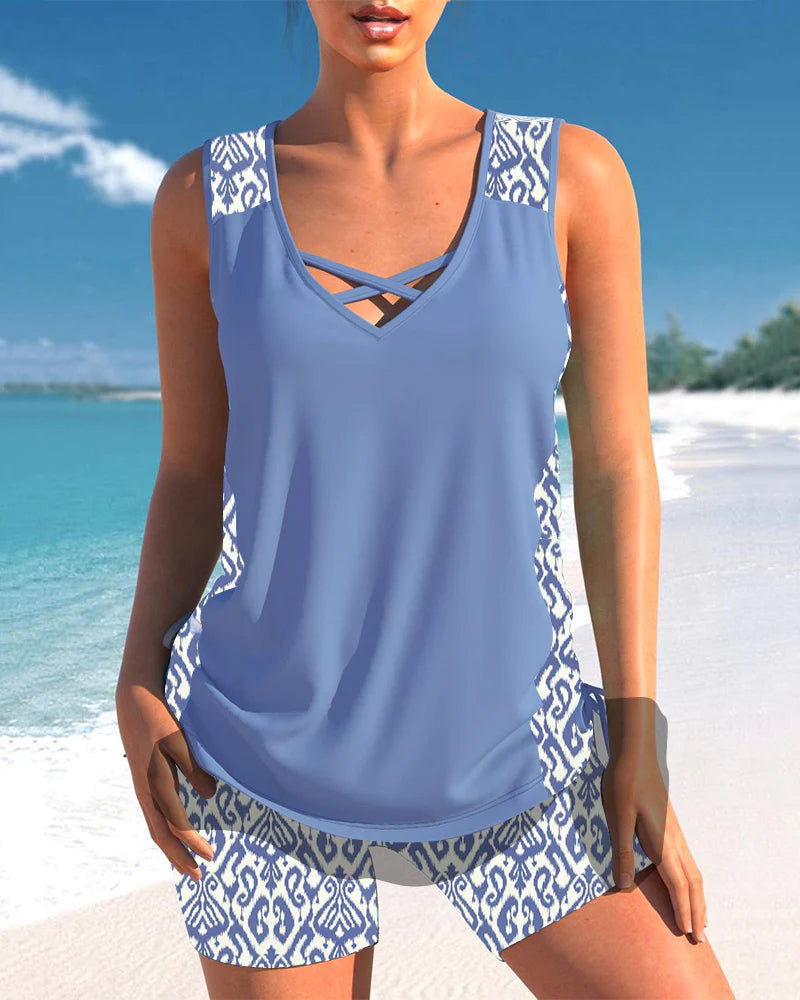 Hedda - Tankini Imprimé pour Femmes – Léger & Confortable