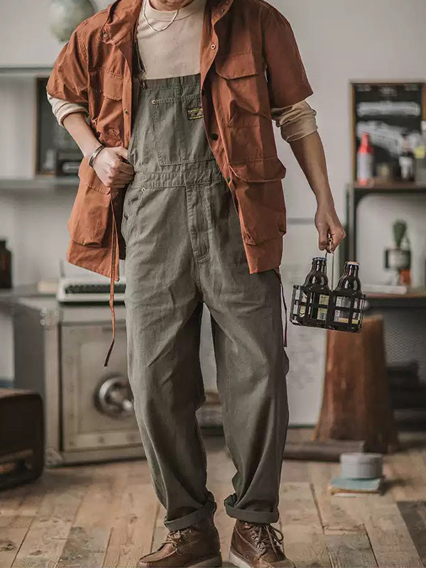 Unisex overall made from vintage-style canvas Caliboot