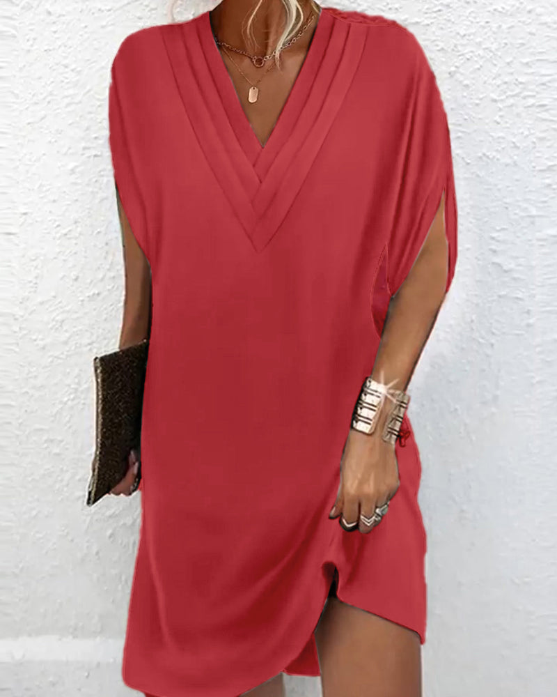 Maëva – Robe Élégante pour Femmes – Fendue & Sophistiquée
