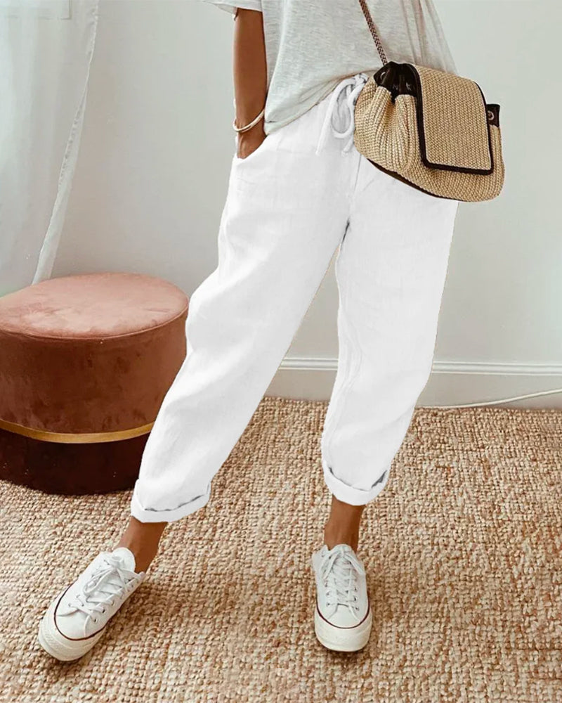 Céleste – Pantalon en pour Femmes – Léger & Élégant