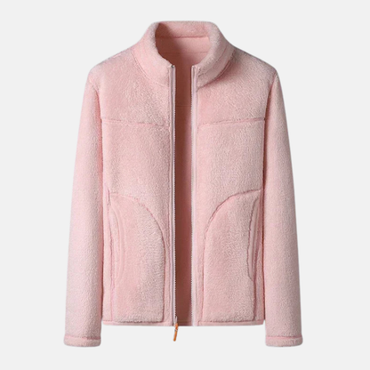 Regular Fit Lined Zip Jacket for Women – Cozy & Functional Design Caliboot