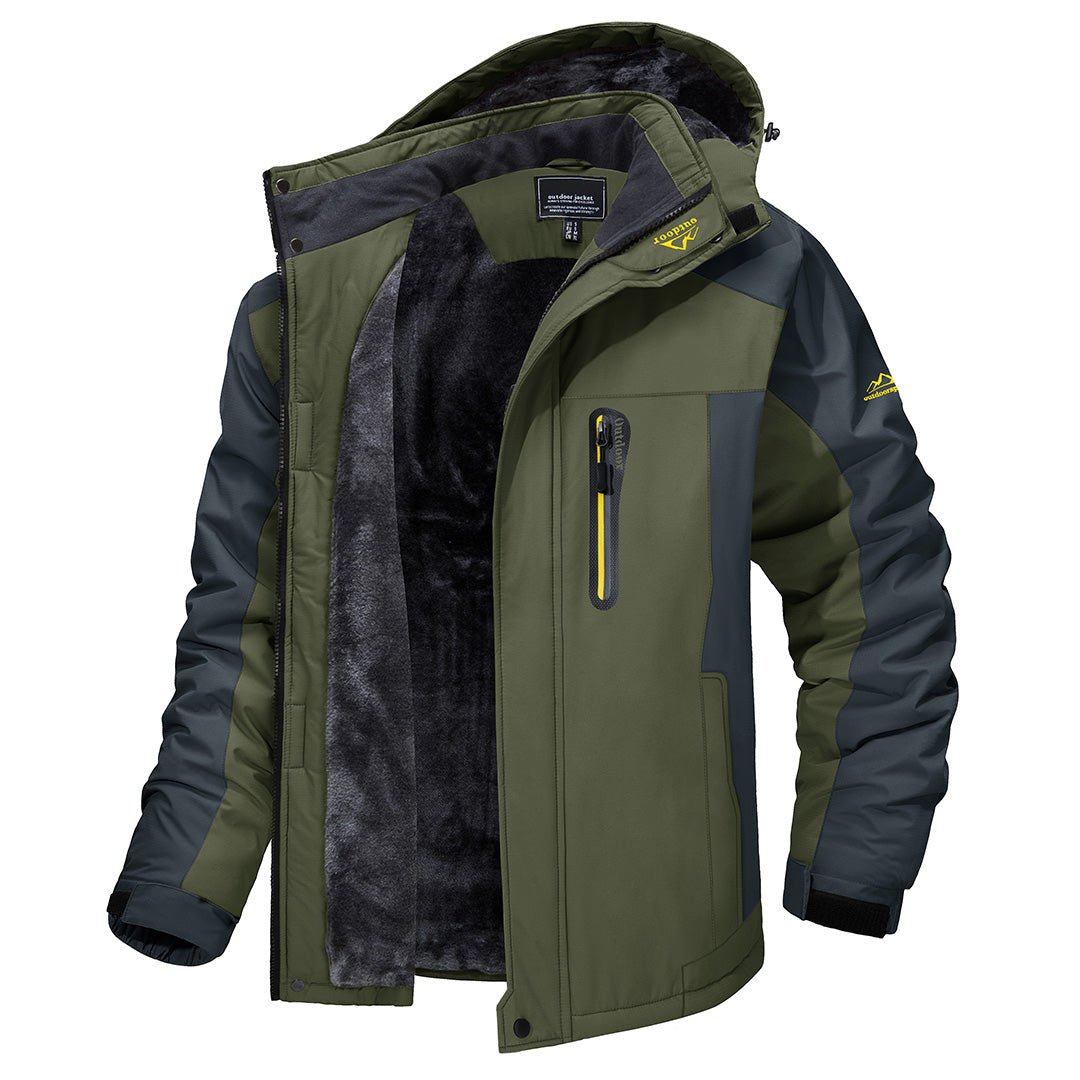 Aiden | Men’s Zip-Up Heavy-Duty Winter Jackets Caliboot