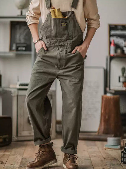 Unisex overall made from vintage-style canvas Caliboot