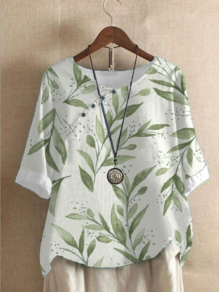 Xenia - Blouse Imprimée pour Femmes – Confortable & Stylée