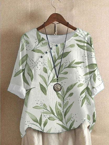 Xenia - Blouse Imprimée pour Femmes – Confortable & Stylée