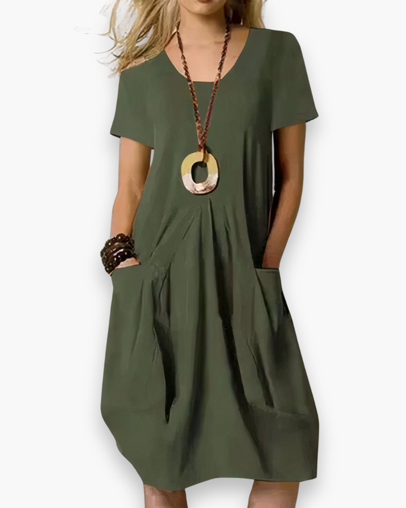 Svea - Robe Ample pour Femmes – Tendance & Aérienne
