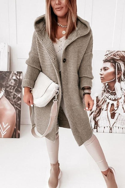 Marsgann - Cardigan Boutonné pour Femmes – Confortable & Stylé