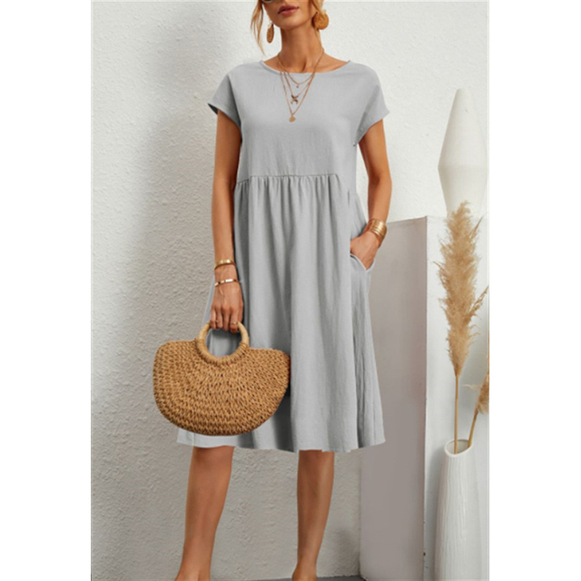 Liora – Robe en Jersey pour Femmes – Décontractée & Chic