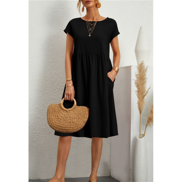 Liora – Robe en Jersey pour Femmes – Décontractée & Chic