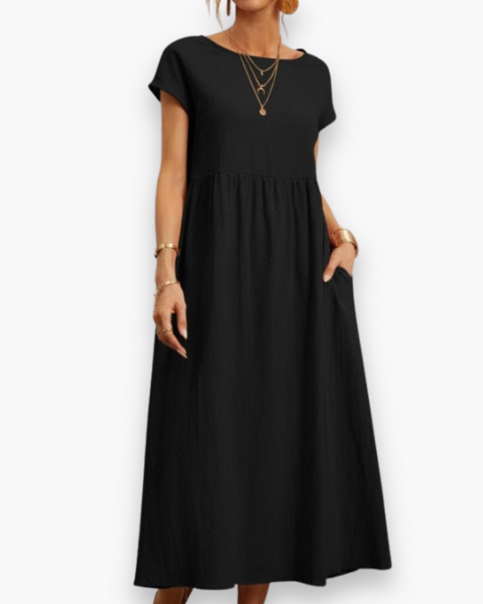 Julika - Robe Longue pour Femmes – Légère & Élégante