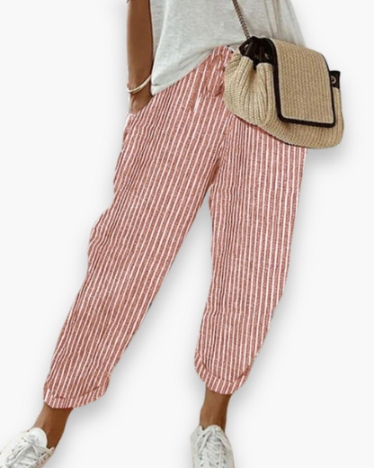 Cléa – Pantalon Ample pour Femmes – Léger & Stylé