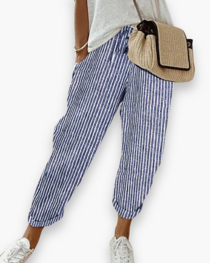 Cléa – Pantalon Ample pour Femmes – Léger & Stylé