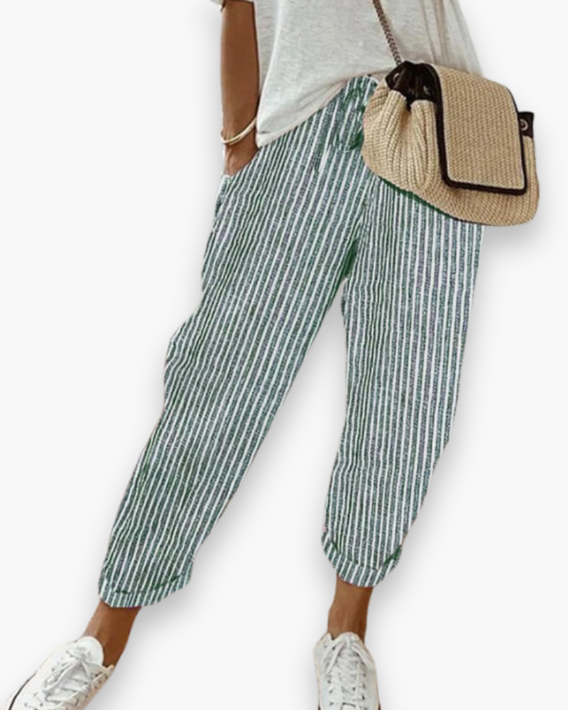 Cléa – Pantalon Ample pour Femmes – Léger & Stylé