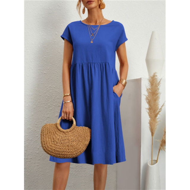Liora – Robe en Jersey pour Femmes – Décontractée & Chic