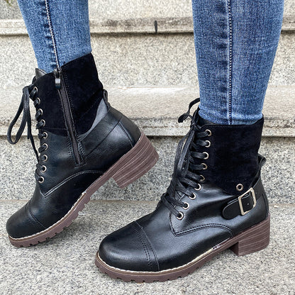 Bottes à la Mode Lacées