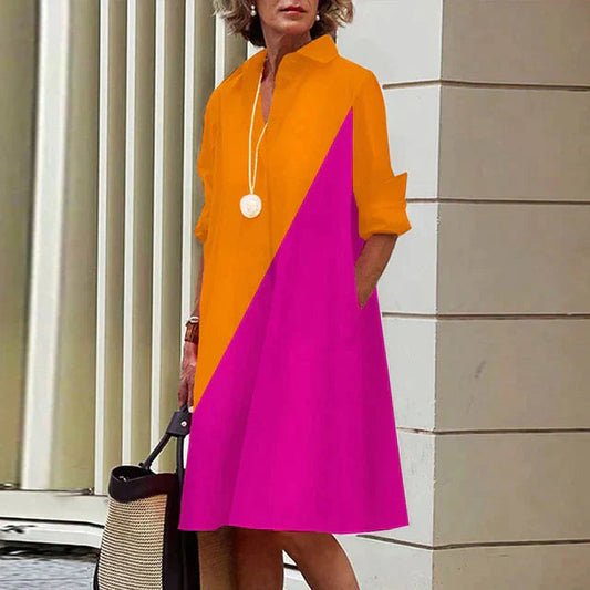 ALLISON – Robe Vintage Femme – Élégante à Manches Longues et Silhouette Flatteuse 0