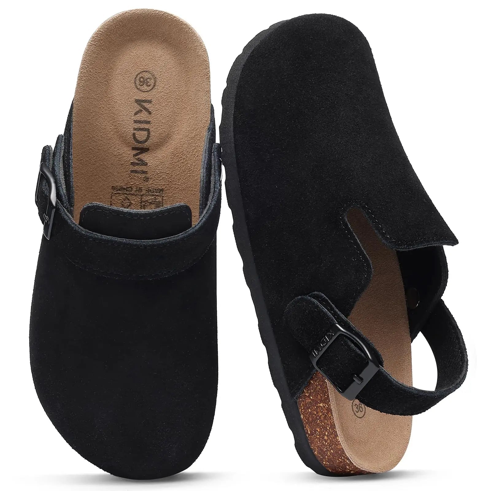 Black (Cow Suede) / US Women 12