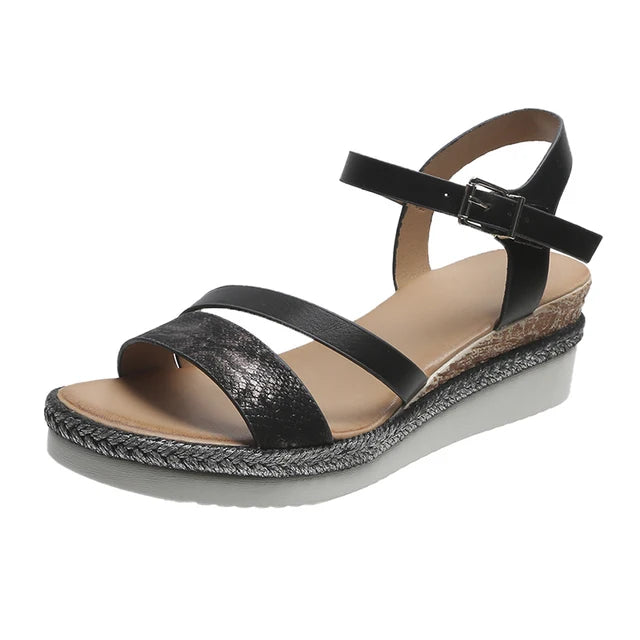 Adjustable Wedge Sandals for Women – Stylish & Comfortable Wedge Heels