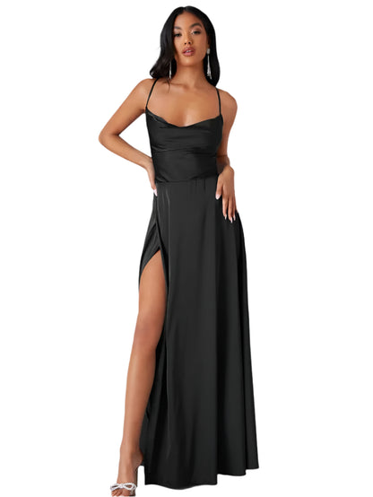 Alvaree – Robe de Soirée Longue – Élégante avec Fente Dramatique et Dos Ouvert 6