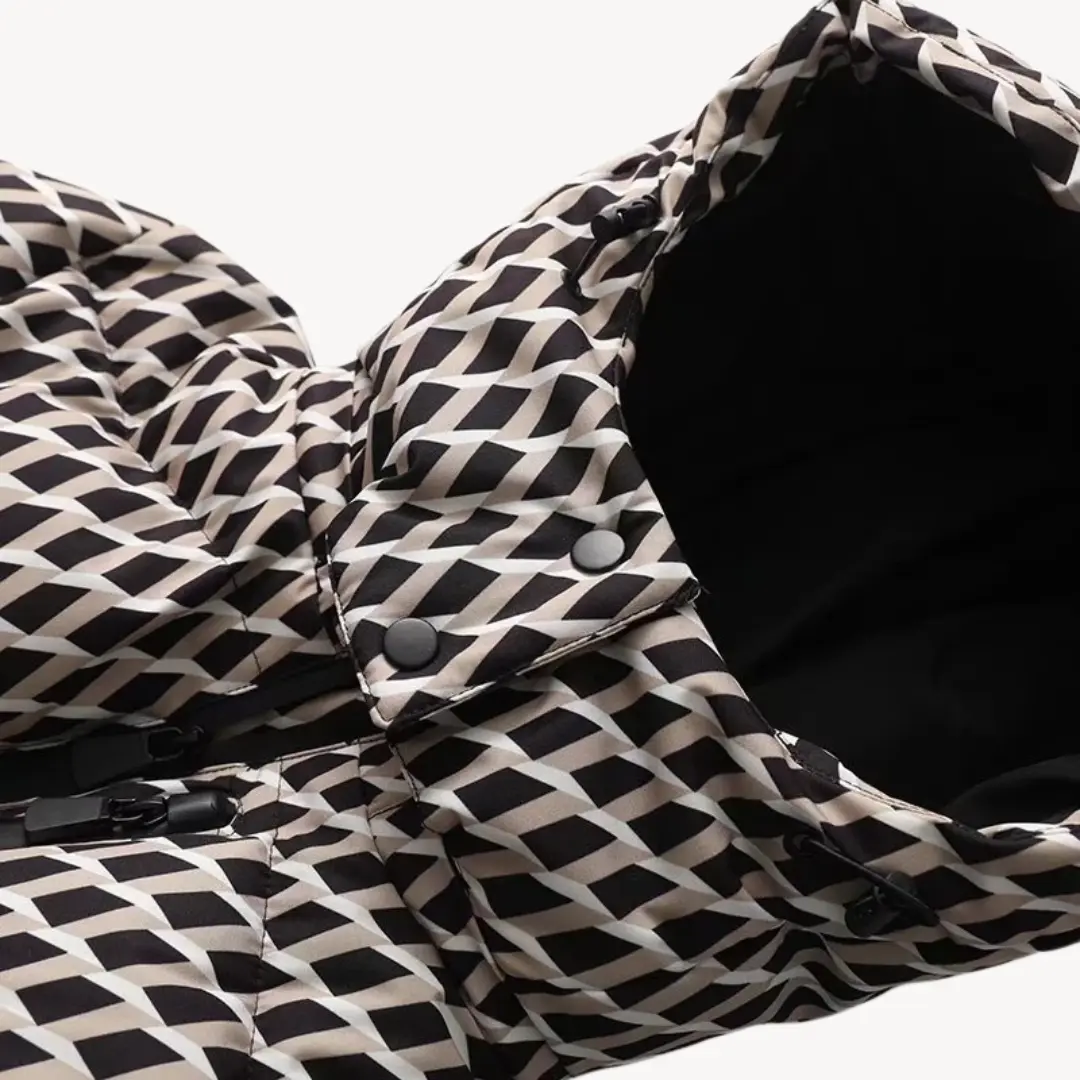 Belted Puffer Jacket for Women – Stylish & Warm-Caliboot