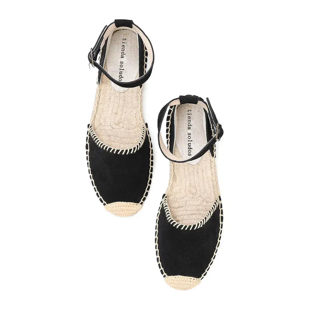 Black Espadrilles for Women – Stylish & Comfortable Flat Design