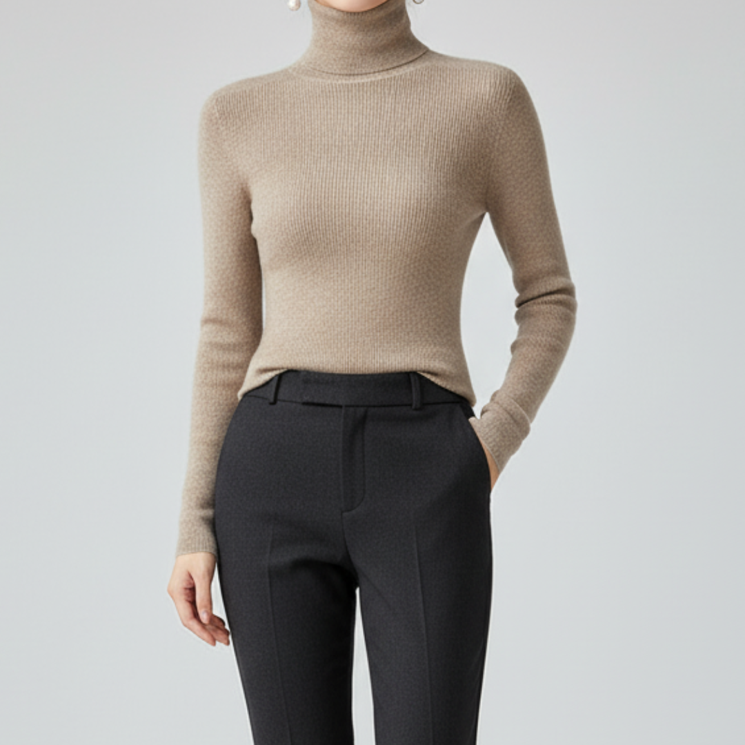 Black Turtleneck Sweater for Women – Cozy & Effortlessly Stylish 1