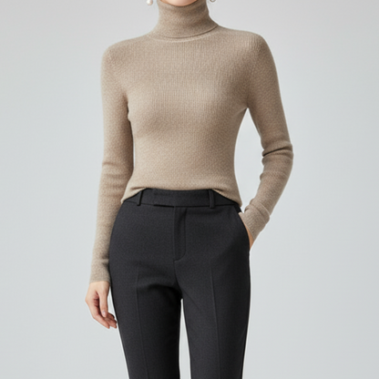 Black Turtleneck Sweater for Women – Cozy & Effortlessly Stylish 1
