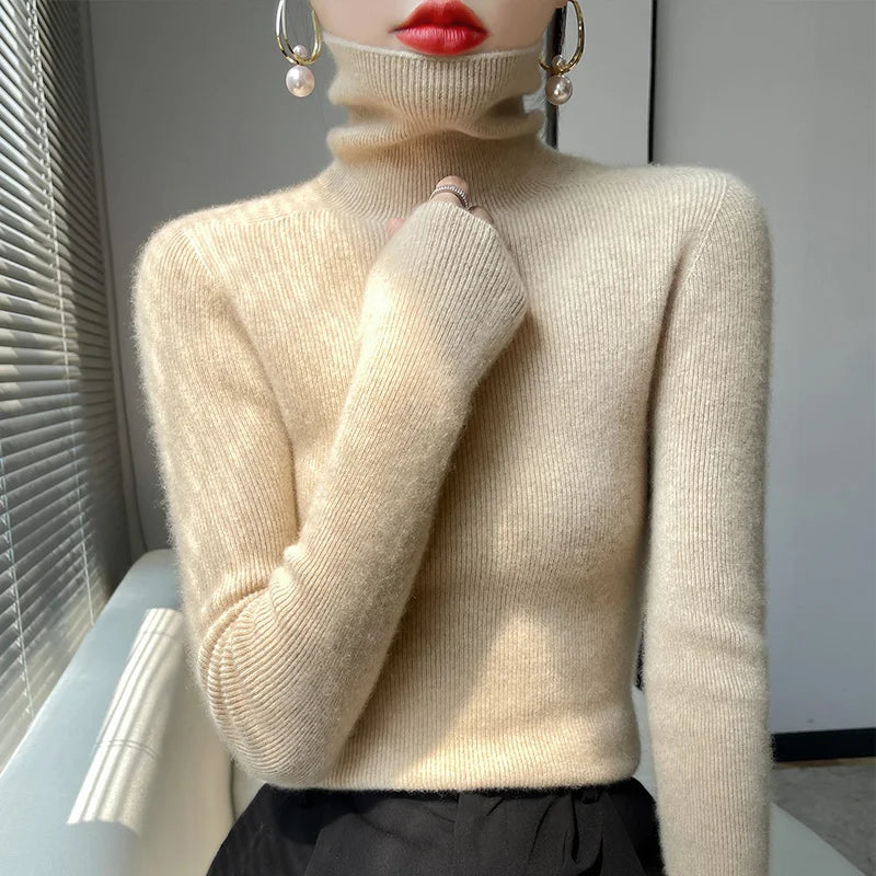 Black Turtleneck Sweater for Women – Cozy & Effortlessly Stylish 10
