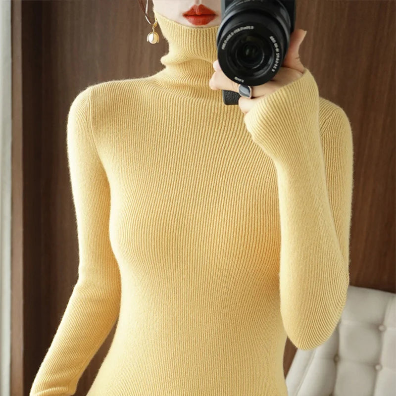 Black Turtleneck Sweater for Women – Cozy & Effortlessly Stylish 11
