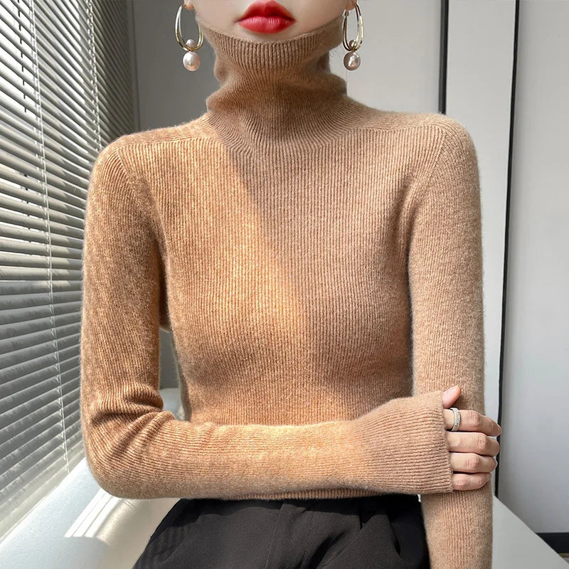 Black Turtleneck Sweater for Women – Cozy & Effortlessly Stylish 14