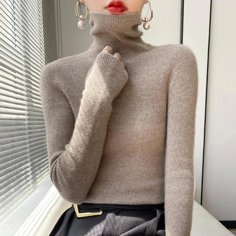 Black Turtleneck Sweater for Women – Cozy & Effortlessly Stylish 21