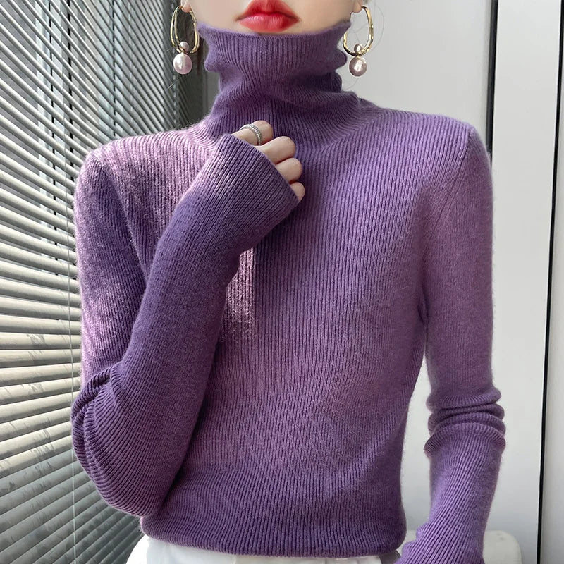 Black Turtleneck Sweater for Women – Cozy & Effortlessly Stylish 6
