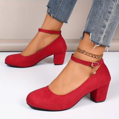 Block Heel Pumps for Women – Elegant & Versatile Style