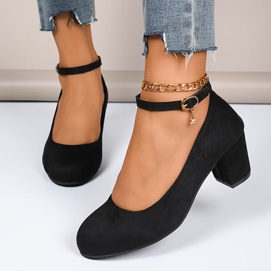Block Heel Pumps for Women – Elegant & Versatile Style