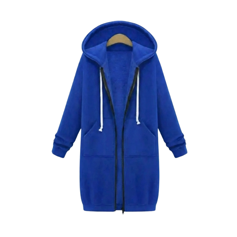 Longline Zip Hoodie for Women – Cozy & Versatile Layering Piece Caliboot