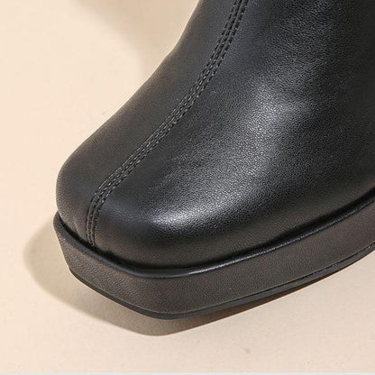 Bottes CHICA à Talon épais